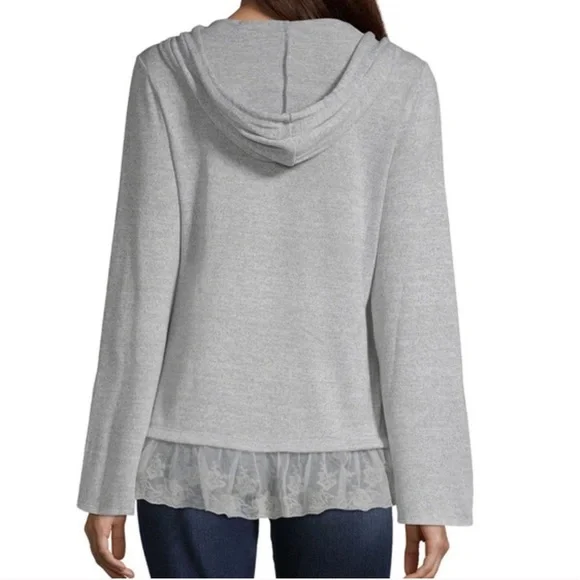 Disney Mulan Dragon Lace Hoodie Sweatshirt L - Picture 3 of 11